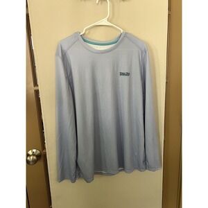 World Wide Sportsman Womens XL Blue‎ Long Sleeve T-Shirt